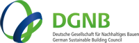 Logo der DGNB - Deutschen Gesellschaft für Nachhaltiges Bauen 